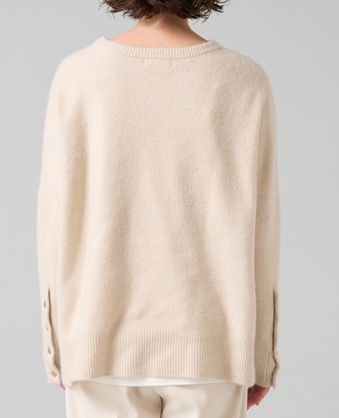 フォックスウールワイドドルマンニット 詳細画像 ライトベージュ 10