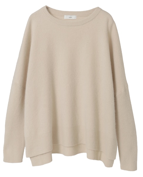 フォックスウールワイドドルマンニット 詳細画像 ライトベージュ 12