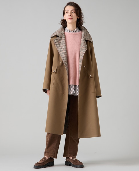 フォックスウールワイドドルマンニット 詳細画像 ピンク 6