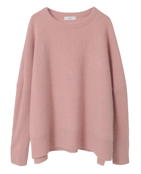 フォックスウールワイドドルマンニット 詳細画像 ピンク 7