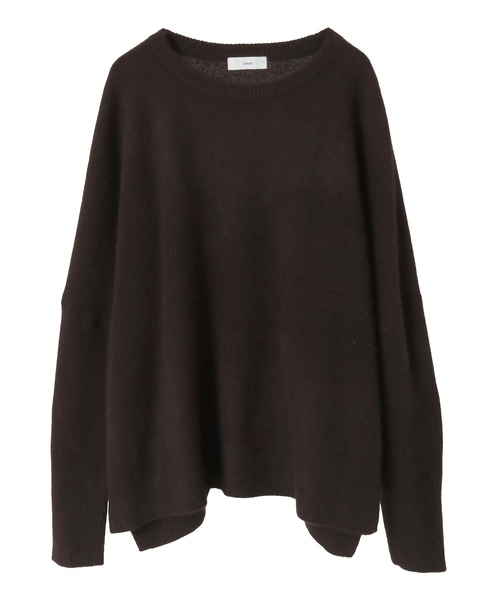 フォックスウールワイドドルマンニット 詳細画像 ブラウン 10