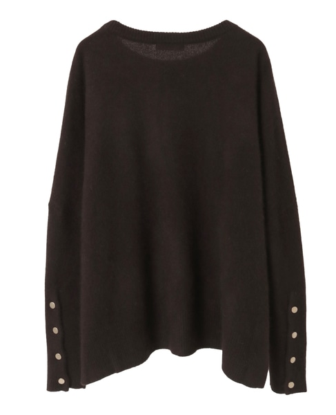 フォックスウールワイドドルマンニット 詳細画像 ブラウン 11