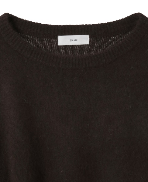 フォックスウールワイドドルマンニット 詳細画像 ブラウン 12