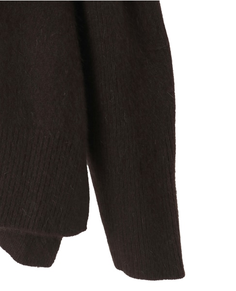 フォックスウールワイドドルマンニット 詳細画像 ブラウン 13