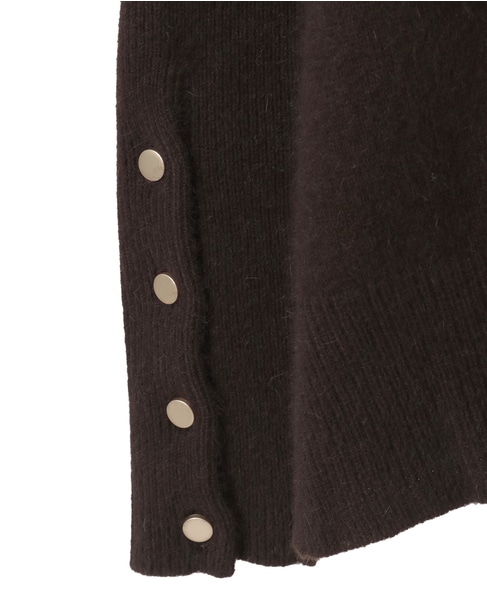 フォックスウールワイドドルマンニット 詳細画像 ブラウン 15