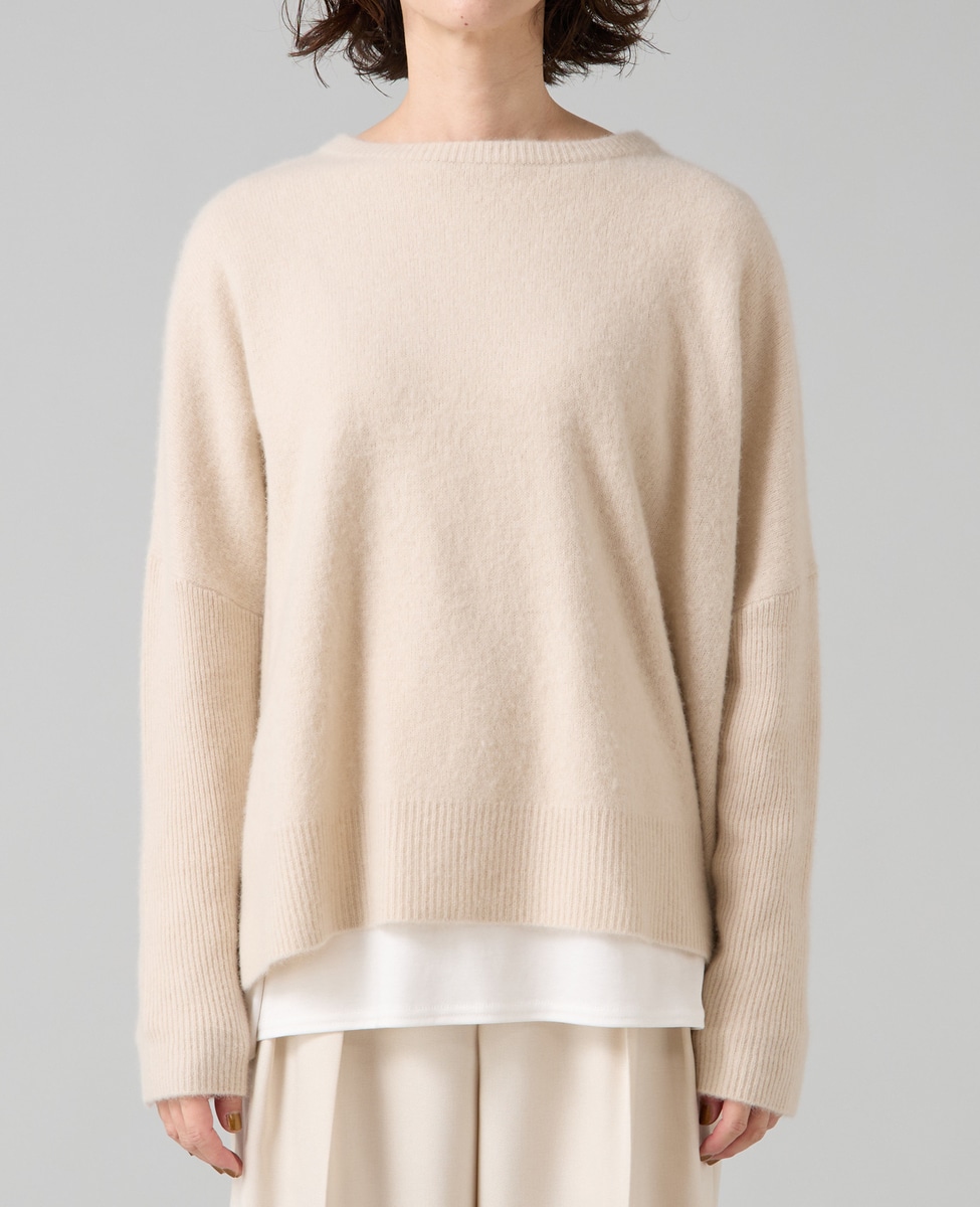 フォックスウールワイドドルマンニット｜Liesse（リエス）｜商品