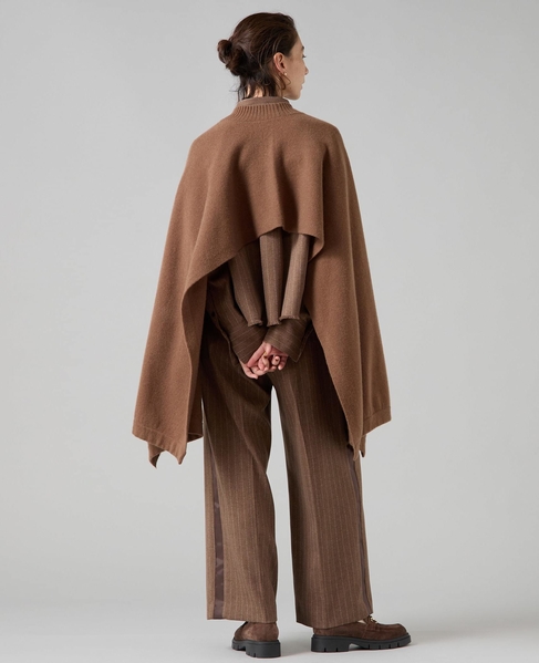 マルチウェイニットベスト 詳細画像 ブラウン 5