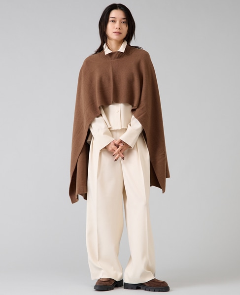 マルチウェイニットベスト 詳細画像 ブラウン 6