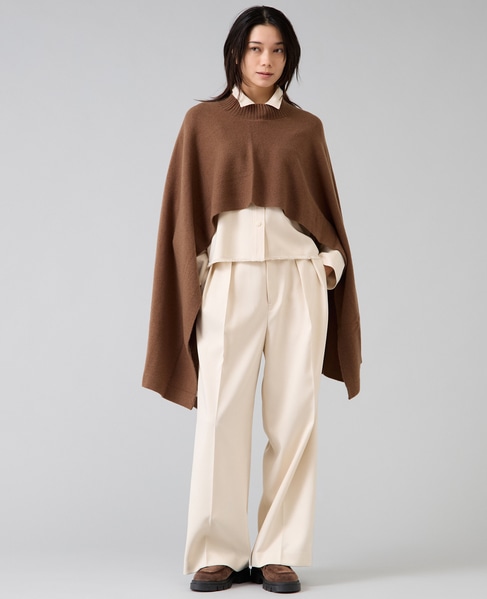 マルチウェイニットベスト 詳細画像 ブラウン 7