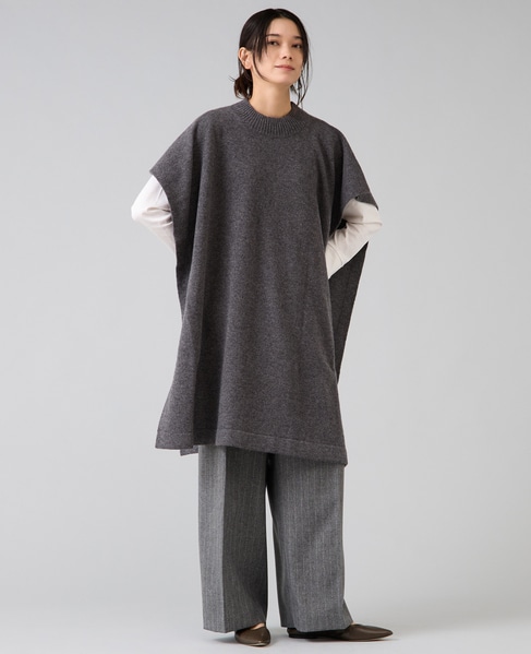 マルチウェイニットベスト 詳細画像 チャコールグレー 11