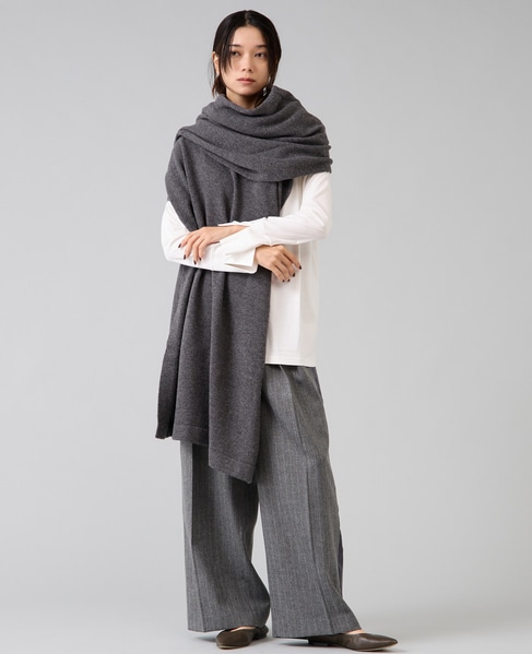 マルチウェイニットベスト 詳細画像 チャコールグレー 13