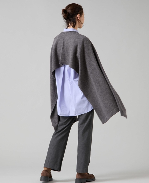 マルチウェイニットベスト 詳細画像 チャコールグレー 3