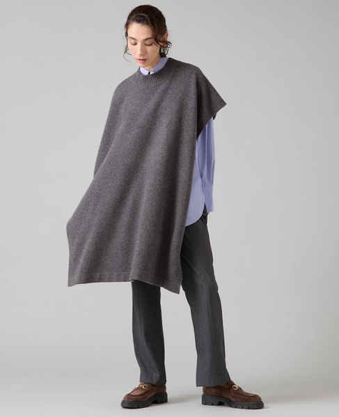 マルチウェイニットベスト 詳細画像 チャコールグレー 6