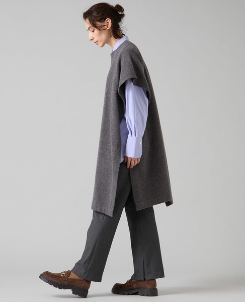 マルチウェイニットベスト 詳細画像 チャコールグレー 7