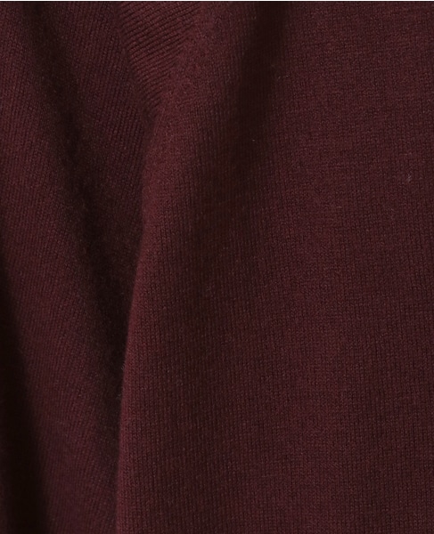ハイネックラグランドルマンニット 詳細画像 ボルドー 16