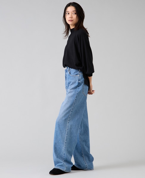 ハイネックラグランドルマンニット 詳細画像 ブラック 5