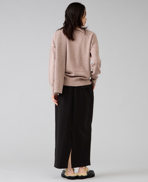 ストールデザインニットトップス 詳細画像 トップベージュ 6