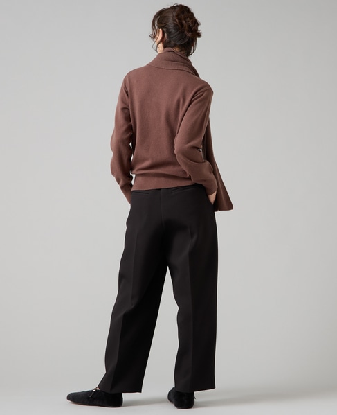 ストールデザインニットトップス 詳細画像 ブラウン 8