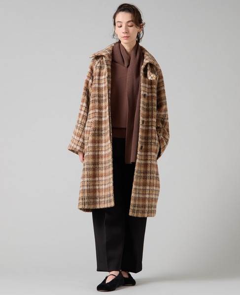 ストールデザインニットトップス 詳細画像 ブラウン 9