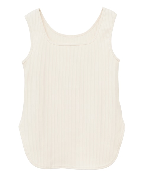 ワイドテレコタンク 詳細画像 アイボリー 1