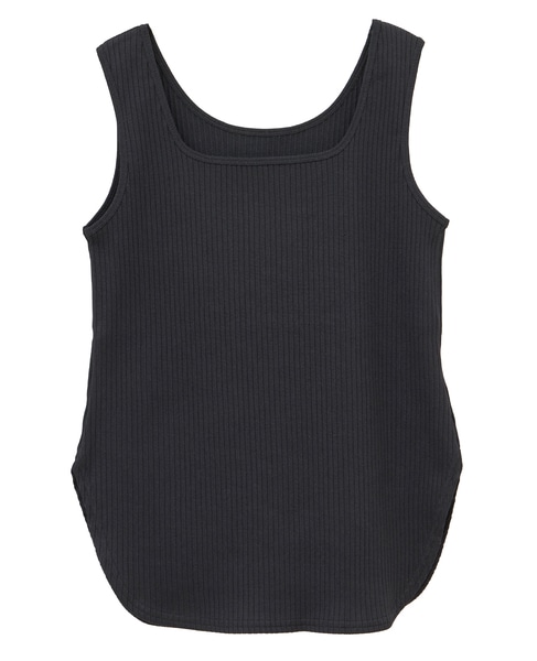 ワイドテレコタンク 詳細画像 ブラック 1