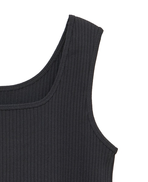 ワイドテレコタンク 詳細画像 ブラック 4