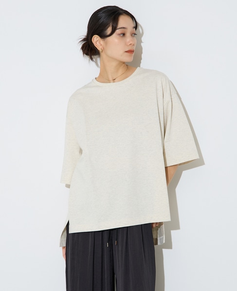 ベーシック天竺Tシャツ 詳細画像 杢グレー 4