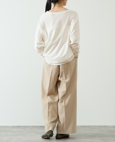 ロゴミニ裏毛スウェット 詳細画像 オフホワイト 4