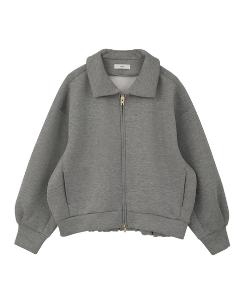 ジップ開きブルゾン 詳細画像 杢グレー 9