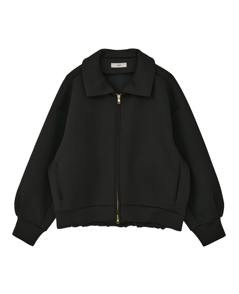 ジップ開きブルゾン 詳細画像 ブラック 1