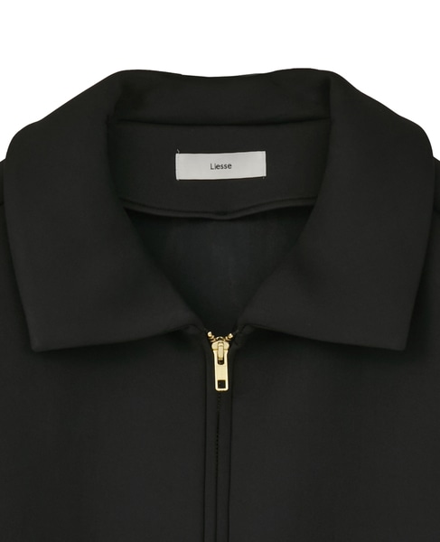 ジップ開きブルゾン 詳細画像 ブラック 3