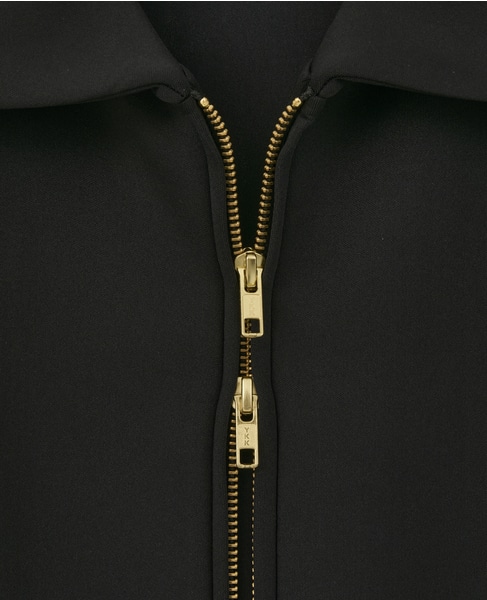 ジップ開きブルゾン 詳細画像 ブラック 4