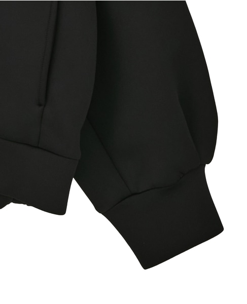 ジップ開きブルゾン 詳細画像 ブラック 5