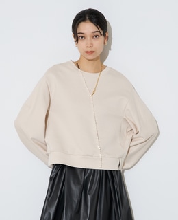 シルケット裏毛プルオーバー