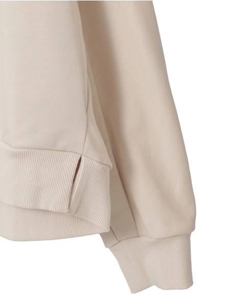 シルケット裏毛プルオーバー 詳細画像 アイボリー 11