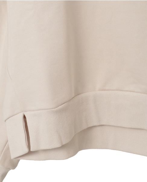 シルケット裏毛プルオーバー 詳細画像 アイボリー 12