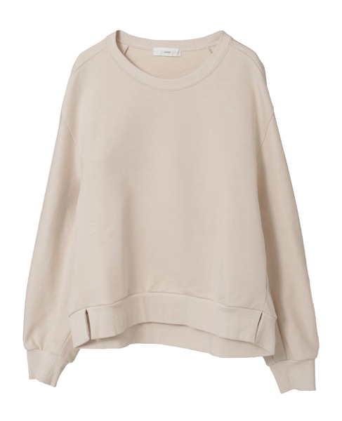 シルケット裏毛プルオーバー 詳細画像 アイボリー 8