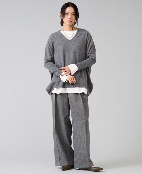 袖口カフスカットソー 詳細画像 ホワイト 13