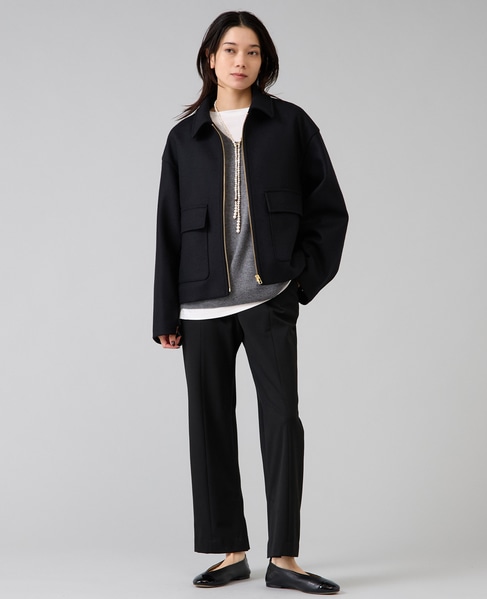 袖口カフスカットソー 詳細画像 ホワイト 19