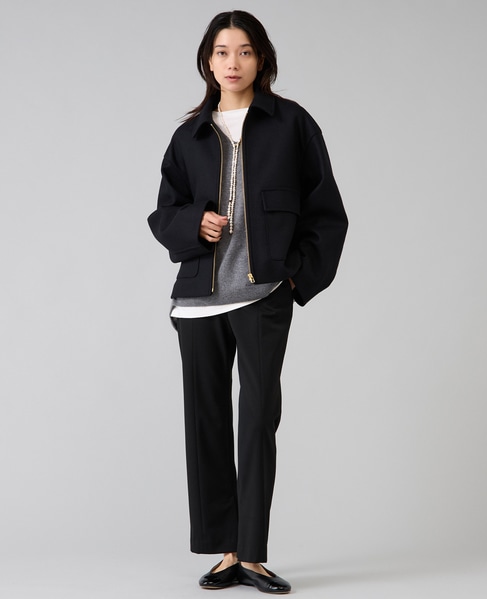 袖口カフスカットソー 詳細画像 ホワイト 20