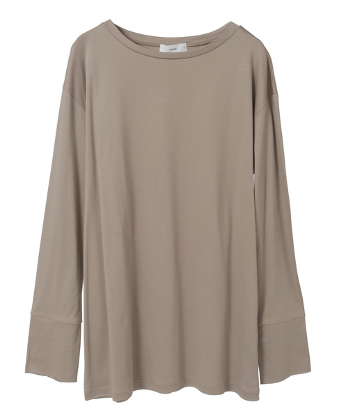 袖口カフスカットソー 詳細画像 モカ 14