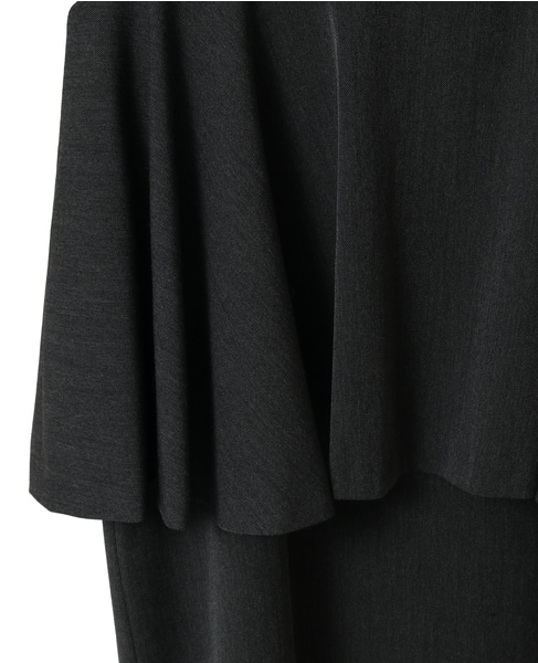 ペプラムジャンパースカート 詳細画像 チャコールグレー 5