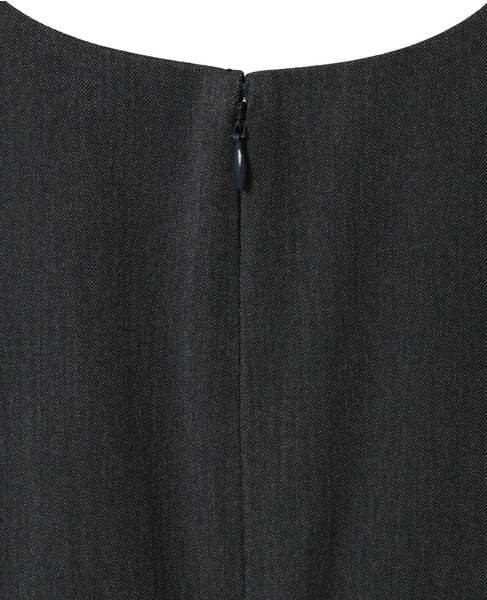 ペプラムジャンパースカート 詳細画像 チャコールグレー 7