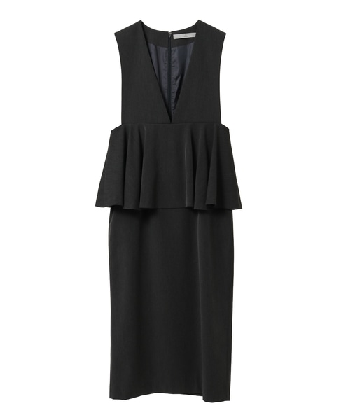 ペプラムジャンパースカート 詳細画像 チャコールグレー 9