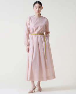 ロングスリーブフレアワンピース