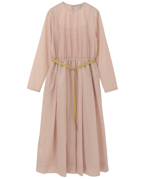 ロングスリーブフレアワンピース 詳細画像 ピンク 12