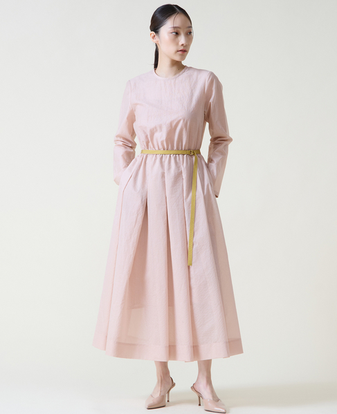 ロングスリーブフレアワンピース 詳細画像 ピンク 2