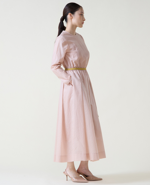 ロングスリーブフレアワンピース 詳細画像 ピンク 7