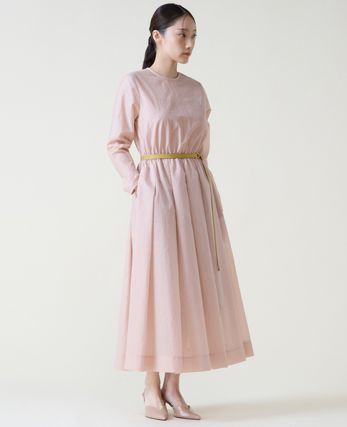 ロングスリーブフレアワンピース 詳細画像 ピンク 8