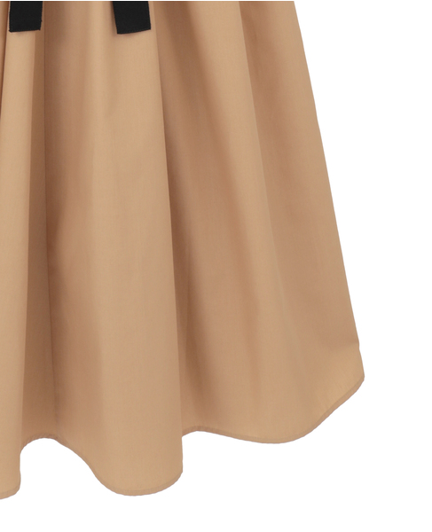 ショートスリーブコットンワンピース 詳細画像 ベージュ 10